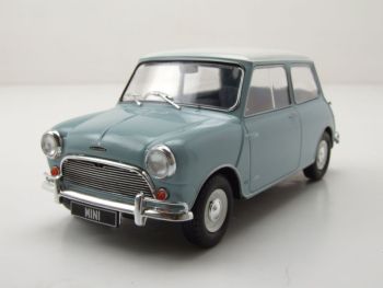 WBXWB124183 - AUSTIN Mini Cooper S 1965 Azzurro con tetto bianco