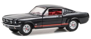 GREEN13340-A - FORD Mustang GT nera 1965 della serie THE STAMPEDE in blister