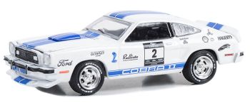 GREEN13340-B - 1976 FORD Mustang II Cobra II #2 della serie THE STAMPEDE in blister