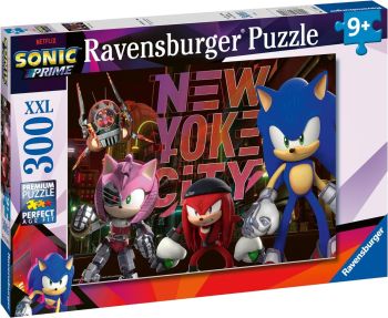 RAV133840 - Puzzle XXL 300 Pezzi Sonic Prime - New Yoke City