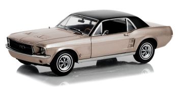 GREEN13641 - FORD Mustang coupé 1967 She Country Special Argento