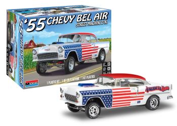 REV14519 - 1955 Chevy Bel Air Street Machine 2N1 da assemblare e verniciare