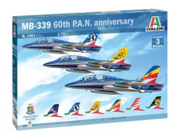 ITA1461 - MB-339 60th Anniversary Fighter Aircraft da assemblare e dipingere