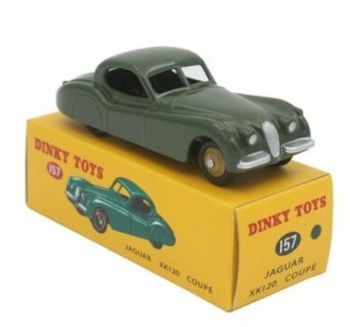 DIN157 - JAGUAR XK120 coupé verde – Edizione ATLAS