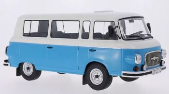 MOD18007 - Mini bus BARKAS B1000 1965 Bianco e blu