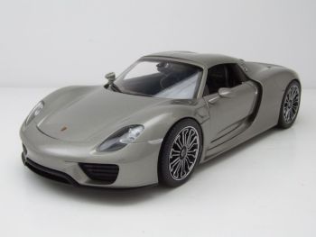 WEL18051W - PORSCHE 918 Spyder 2012 grigio