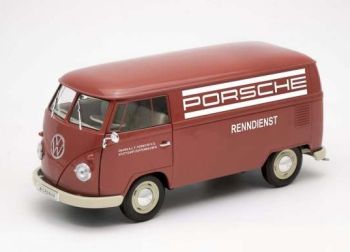 WEL18053TDA - VOLKSWAGEN T1 bus PORSCHE RENNDIENST rosso