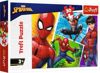 TRF18242 - Puzzle 30 pezzi MARVEL - SPIDERMAN e MIGUEL