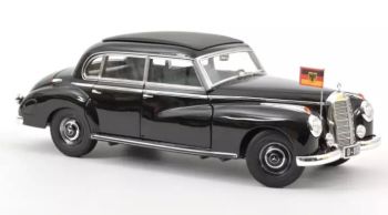 NOREV183707 - MERCEDES BENZ 300 1955 Konrad Adenauer nero