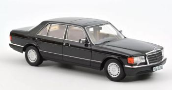 NOREV183793 - MERCEDES 560 SEL 1989 Nero metallizzato