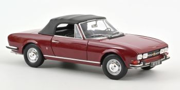 NOREV184818 - PEUGEOT 504 Cabriolet 1969 Rosso andaluso