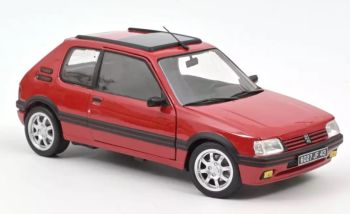 NOREV184848 - PEUGEOT 205 GTi 1.9 PTS Cerchi 1991 Rosso