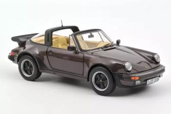 NOREV187665 - PORSCHE 911 Turbo Targa del 1987 marrone metallizzato