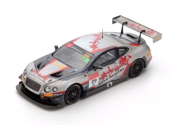 SPA18SP050 - BENTLEY Continental GT3 #09 China GT 2017 Memoria dura - H.Geng / A.Imperatori