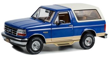 GREEN19136 - 1996 FORD Bronco blu Edizione EDDIE BAUER