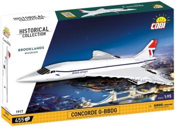 COB1917 - CONCORDE G-BBDG - 455 pezzi