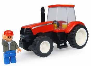 UHK1202 - CASE IH Con mattoncino da costruzione (48 pezzi)