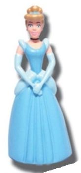 T8819B - Statuetta della principessa DISNEY con un portachiavi - Cenerentola