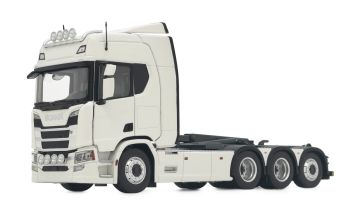 MAR2307-01 - SCANIA R500 8x4 Bianco con gancio Meiller