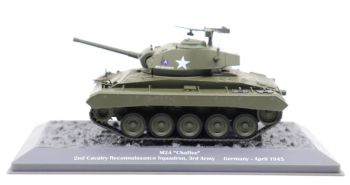 MCITY23190 - Carro armato leggero M24 Chaffee 2° Squadrone di ricognizione di cavalleria Germania 1945