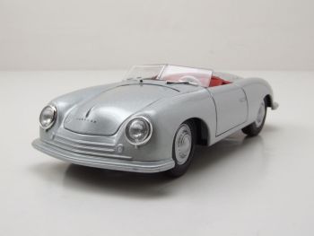 WEL24090GRIS - PORSCHE 356 N°1 cabriolet 1948 Argento