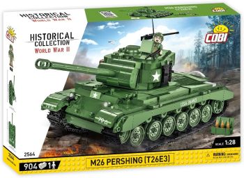 COB2564 - Carro armato M26 PERSHING T26E3 - 904 pezzi