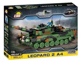 COB2618 - Carro armato tedesco Leopard 2 A4 - 864 pezzi