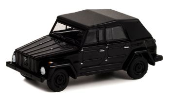 GREEN28110-C - VOLKSWAGEN Cosa tipo 181 1968 nero della serie BLACK BANDIT in blister