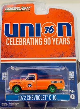 GREEN28120-CVERT - CHEVROLET C-10 del 1972 - 90 anni UNION 76 sotto blister