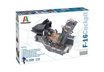 ITA2990 - Cockpit di F-16 da assemblare e dipingere