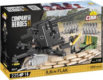 COB3047 - Cannone FLAK da 8,8 cm - 225 pezzi