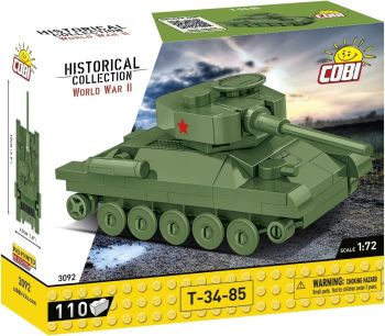 COB3092 - Carro armato T-34/85 - 110 pezzi