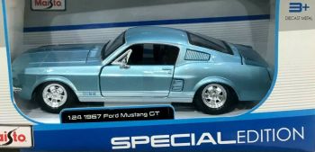 MST31260BL - FORD Mustang GT 1967 blu