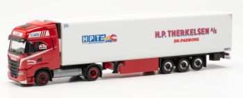 HER316095 - IVECO S-Way 4x2 con rimorchio refrigerato a 3 assi H.P. THERKELSEN