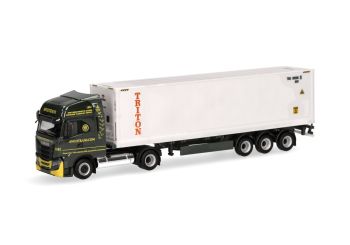 HER317146 - IVECO S-Way LNG ANCOTRANS 4x2 con rimorchio porta container 3 assi TRITON