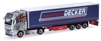 HER317313 - MAN TGX GX 4x2 con rimorchio trainato a 3 assi DECKER DUREN