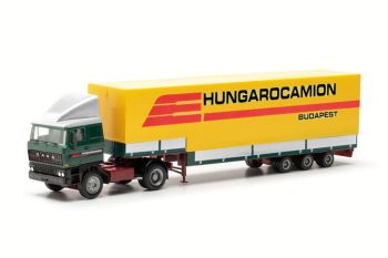 HER317375 - RABA 4x2 con rimorchio a 3 assi HUNGAROCAMION