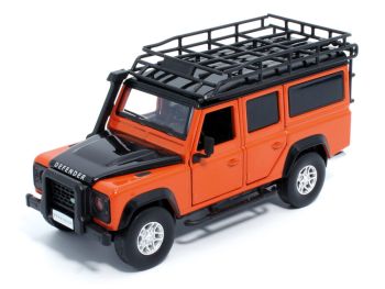 TAY32105010 - LAND ROVER defender 110 Arancione con luci e suoni