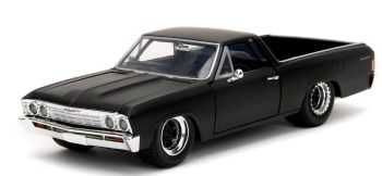 JAD34413 - CHEVROLET el Camino 1967 nero FAST & FURIOUS