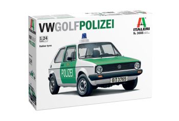 ITA3666 - VOLKSWAGEN Golf Polizei da assemblare e dipingere