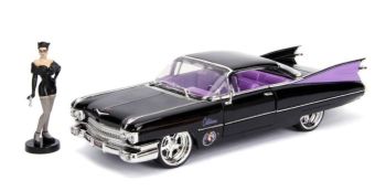 JAD30458 - 1959 CADILLAC Deville Coupe con figura di donna gatto