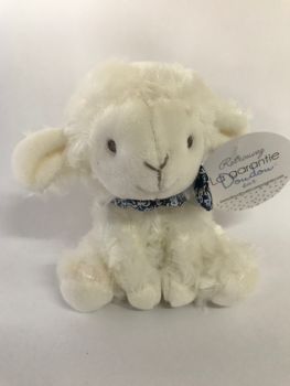 DC3817-02 - Trapunta per neonato Lamb Darling Blu floreale