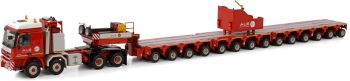 WSI410284 - MERCEDES-BENZ Actros 8x8 con zavorra e rimorchio 14 assi ALE