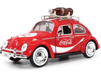 MCITY424066 - Maggiolino VOLKSWAGEN con bottiglia di Coca-Cola