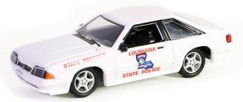 GREEN43030-C - FORD Mustang SSP 1993 Louisiana Police della serie HOT PURSUIT, in blister