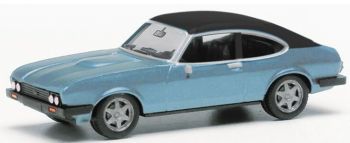 HER430807-002 - FORD Capri II con tetto in vinile blu metallico