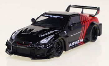 SOL4311204 - NISSAN GTR (R35) LBWK 2020 Noir et rouge