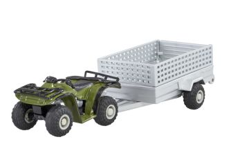 BRI43358 - Quad ATV con rimorchio 