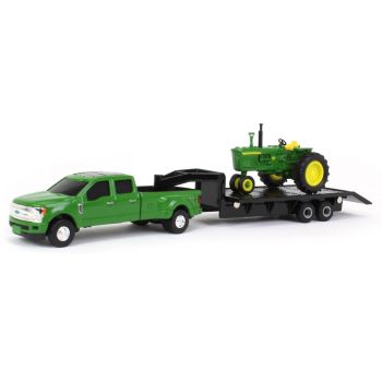 ERT45841 - FORD F-350 con ponte a collo di cigno e JOHN DEERE 4020