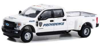 GREEN46120-E - 2018 FORD F-350 Polizia di Rhode Island DUALLY DRIVERS sotto blister